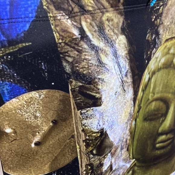 SOLD! Custom Buddha Tote - Picture 6 of 13